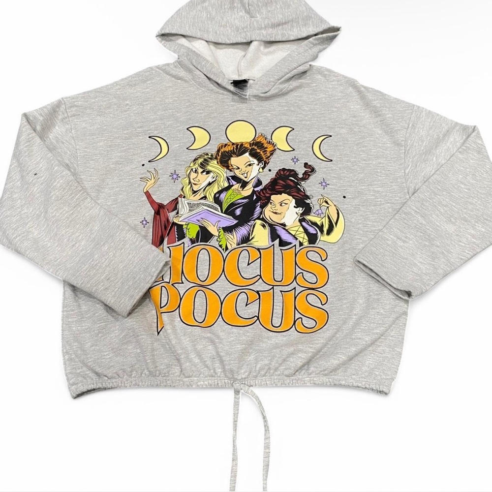 Gray Hocus Pocus Hoodie Disney Lilo and Stitch zip up hoodie #LiloAndStitch